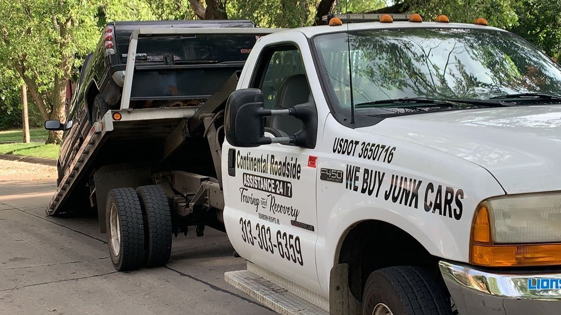 continental roadside assistance towing & recovery — photo