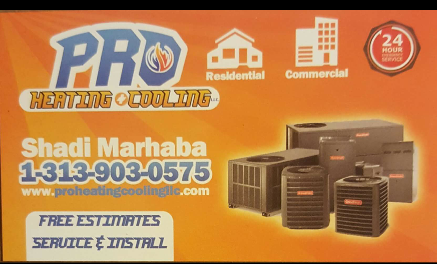 Pro Heating & Cooling ,electrical Company Llc in Dearborn
