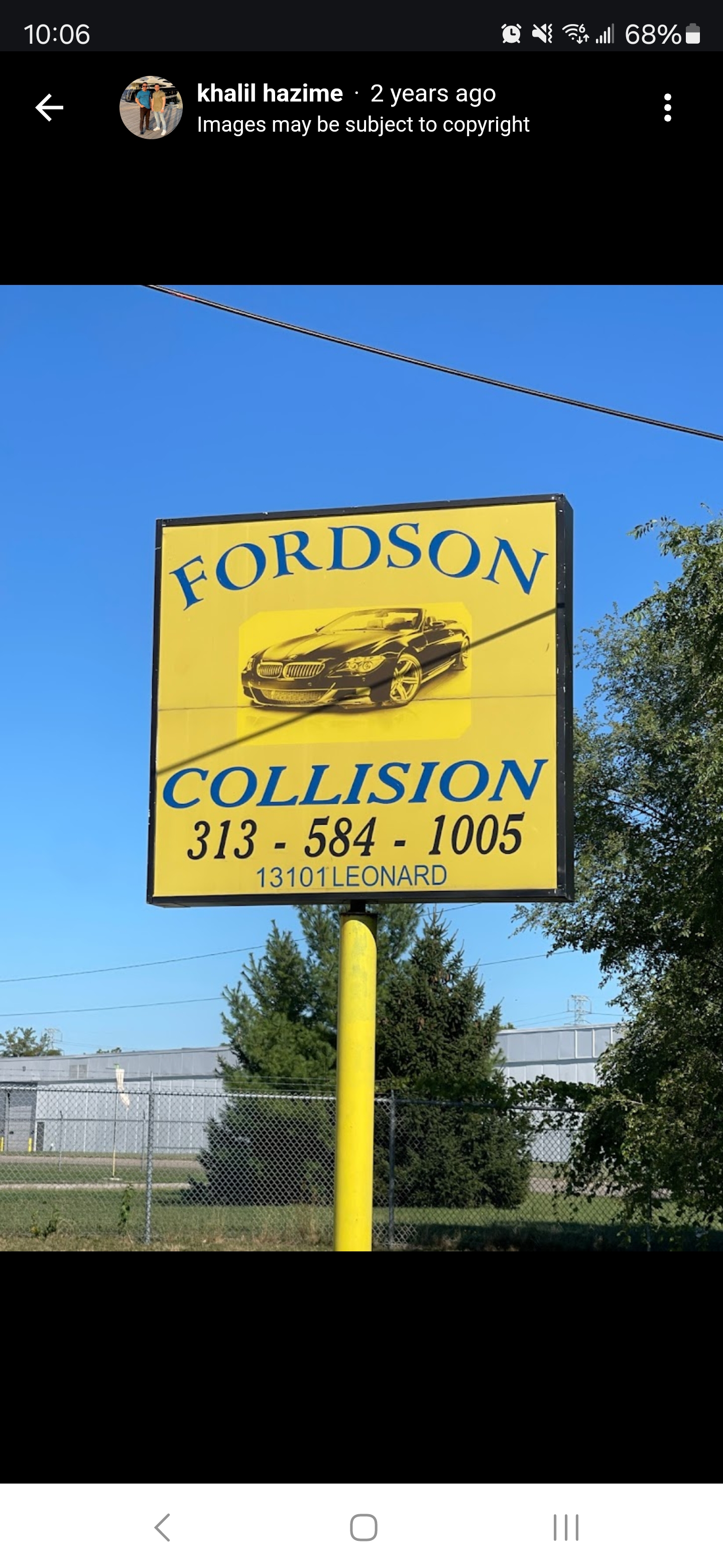 Fordson Collision — photo
